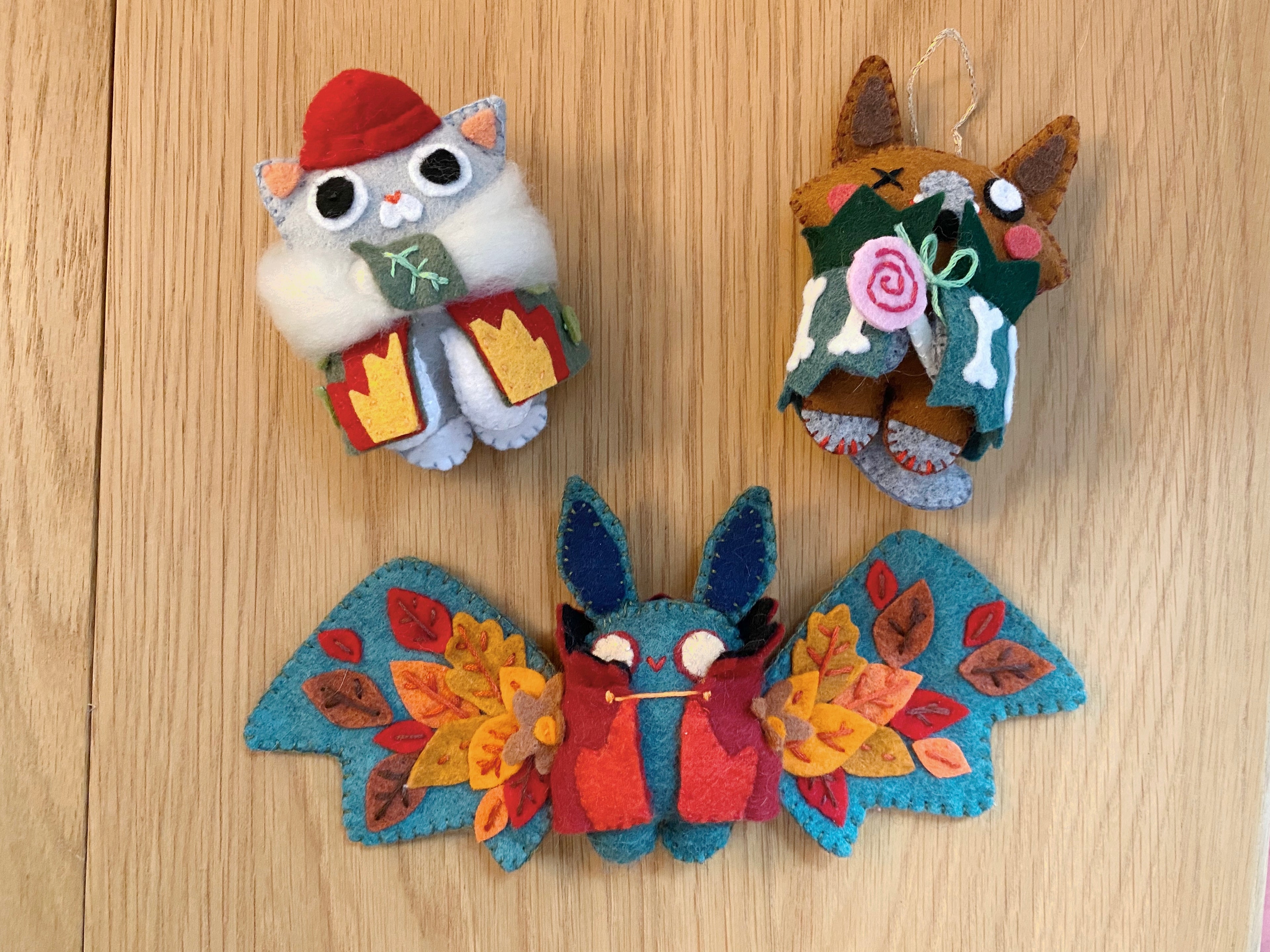 Kit de couture Chauve-souris d'automne