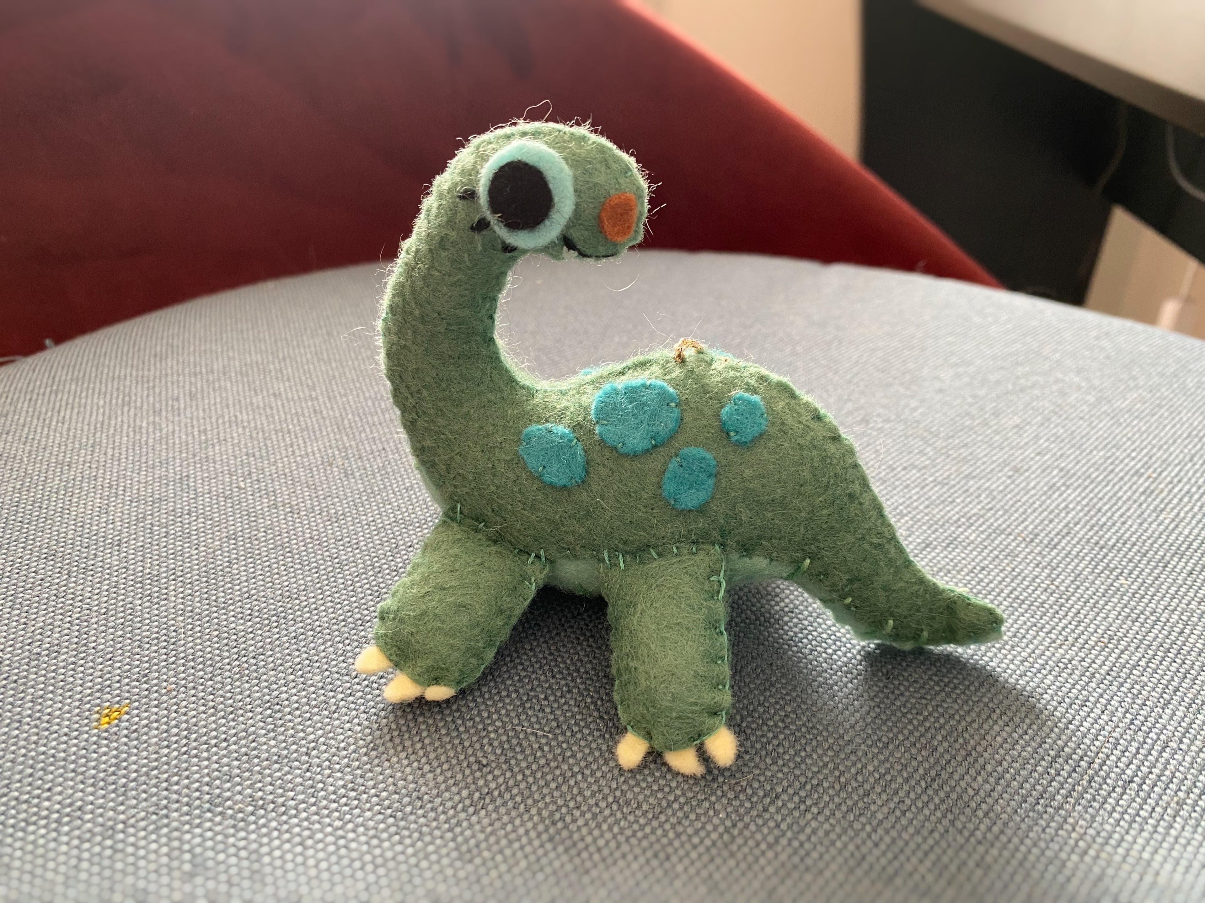Patron Couture Peluche Dinosaure Diplodocus