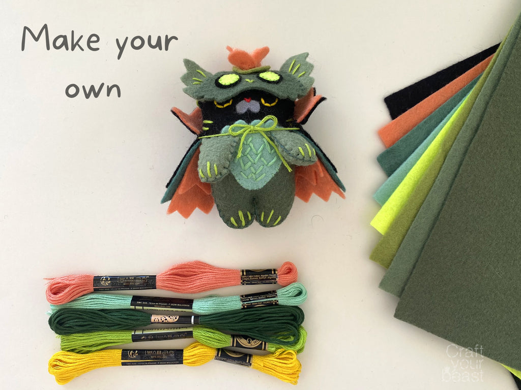 Kit de couture chat du marais