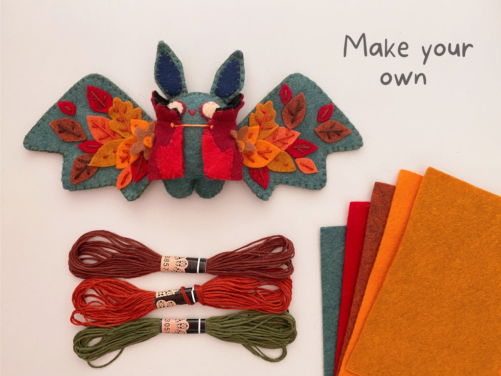 Kit de couture Chauve-souris d'automne