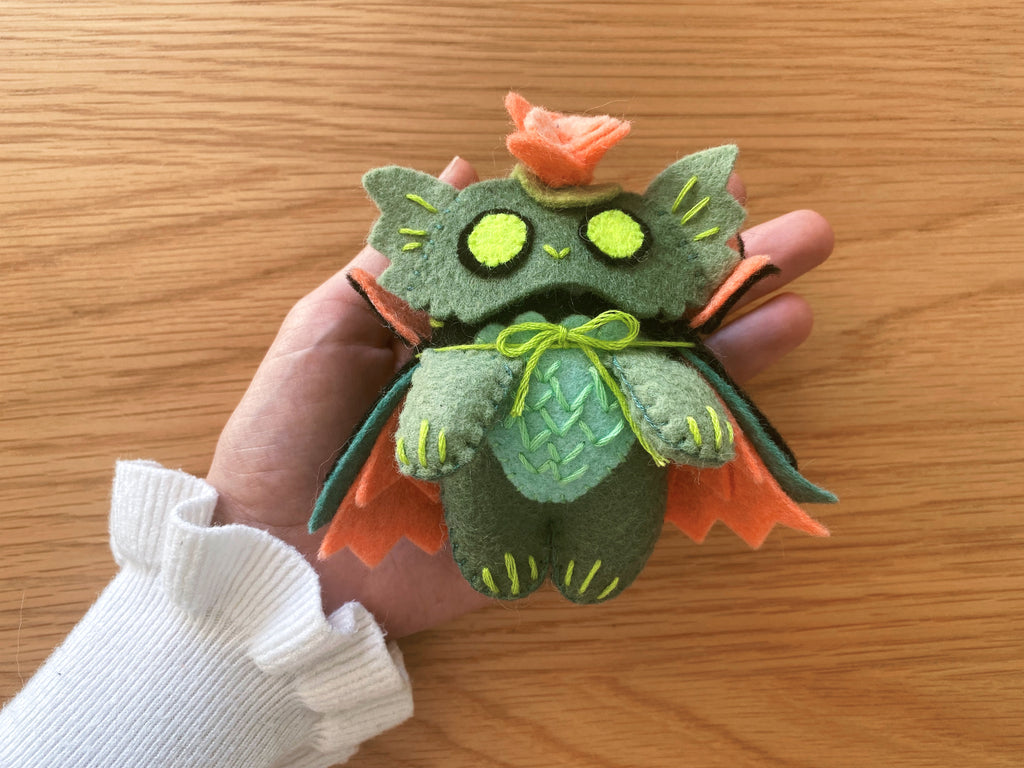 Patron de Couture Peluche Chat des marais