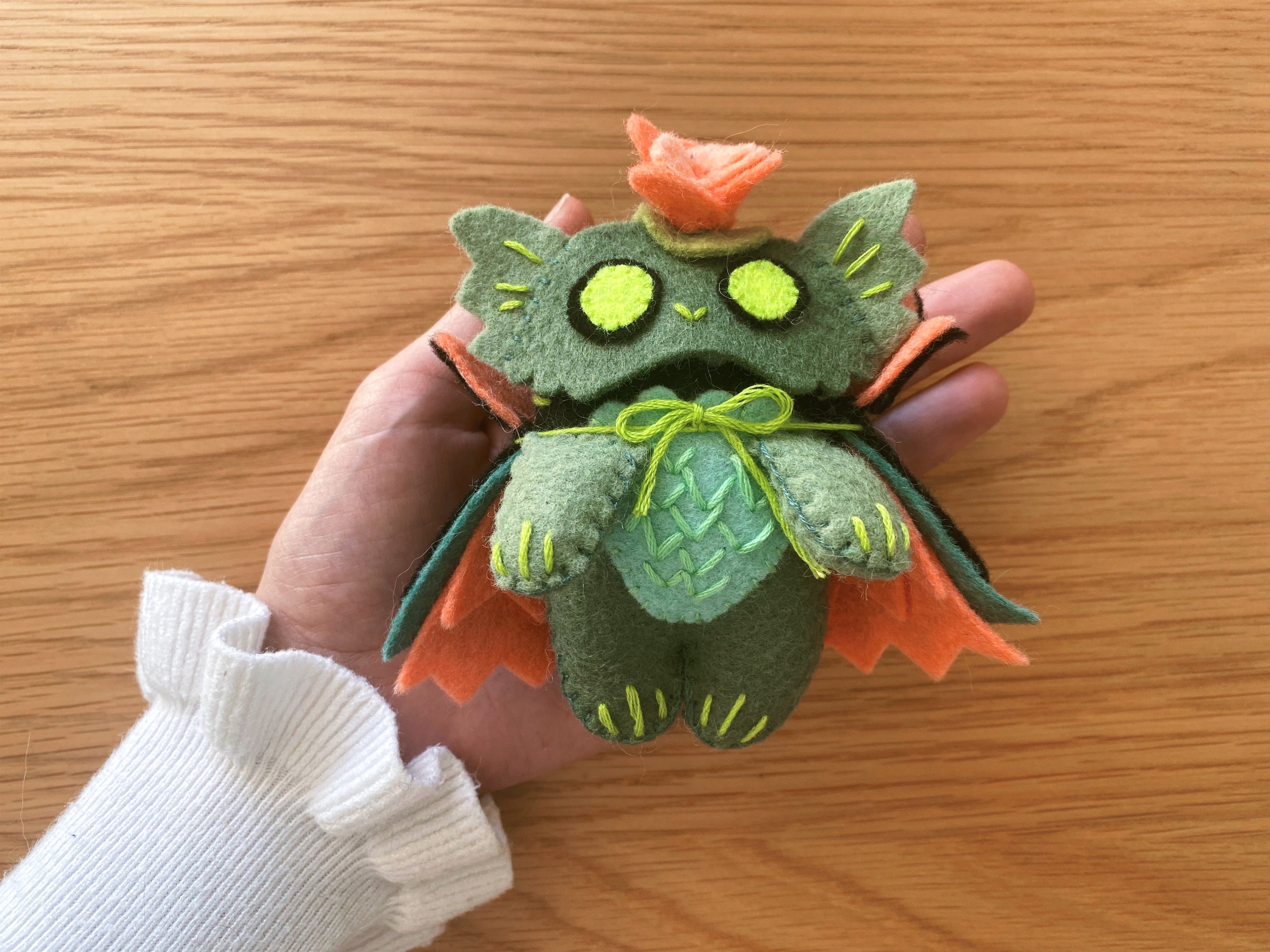 Patron de Couture Peluche Chat des marais