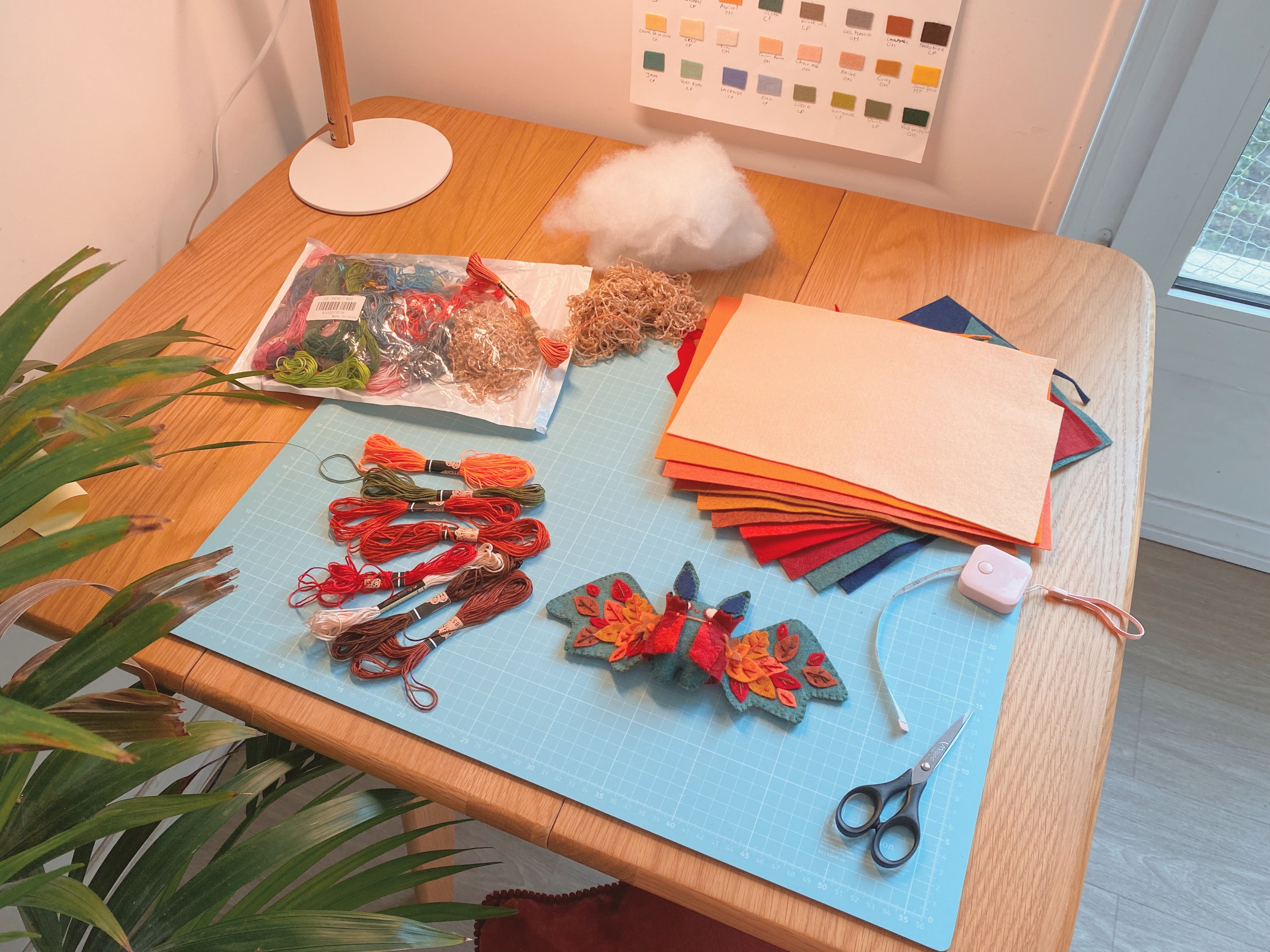 Kit de couture Chauve-souris d'automne