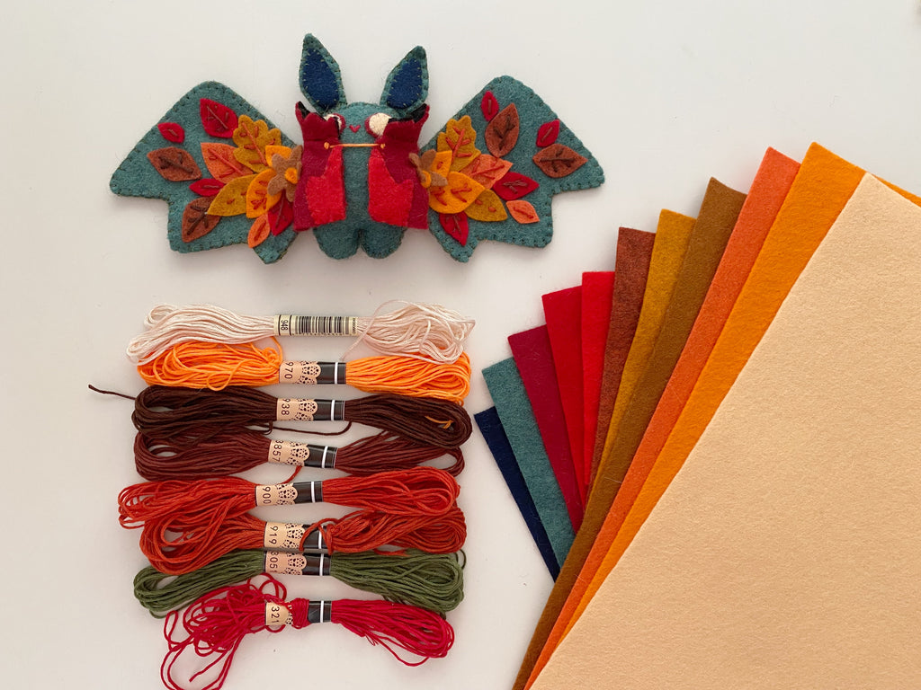Kit de couture Chauve-souris d'automne