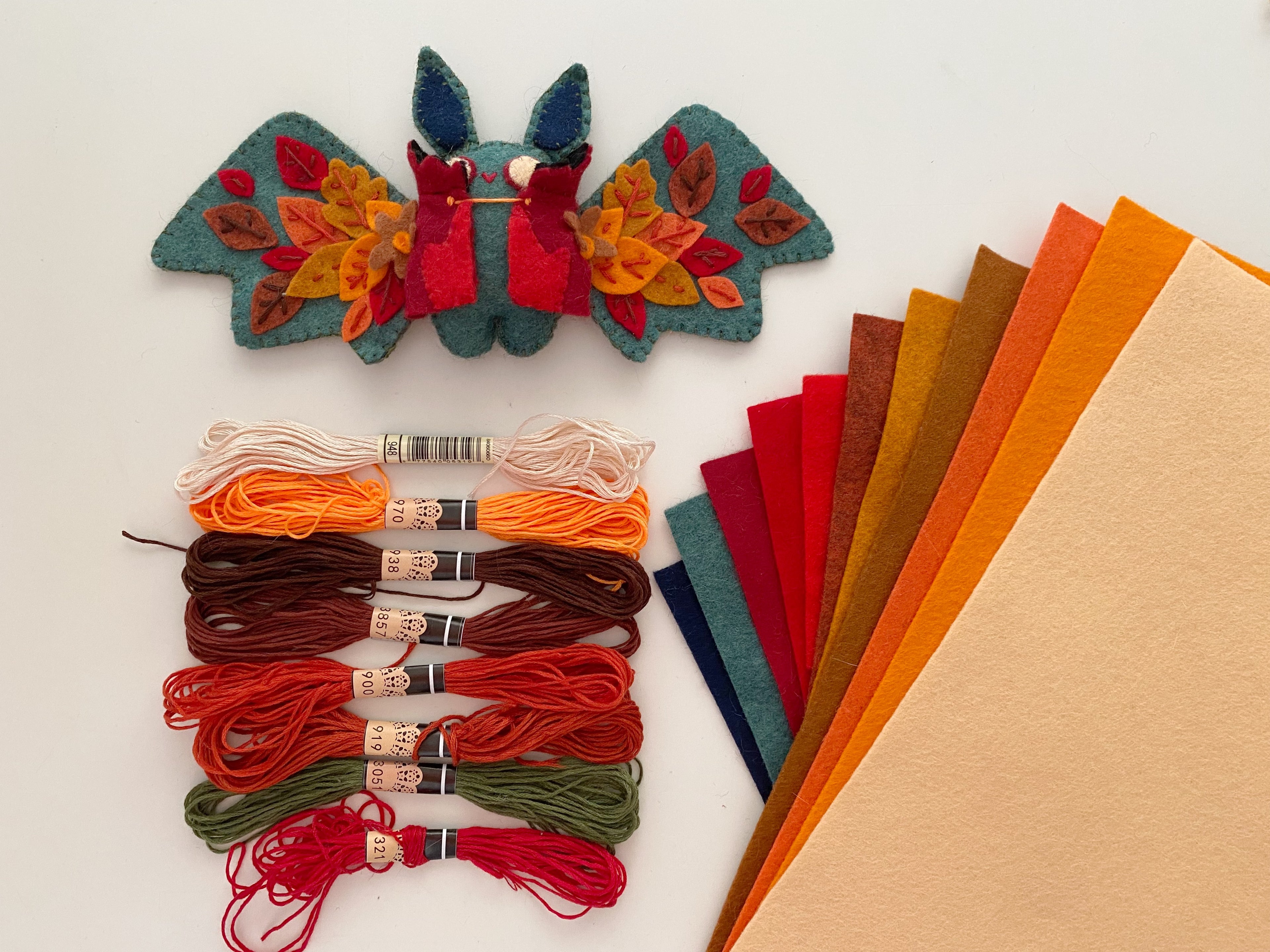 Kit de couture Chauve-souris d'automne