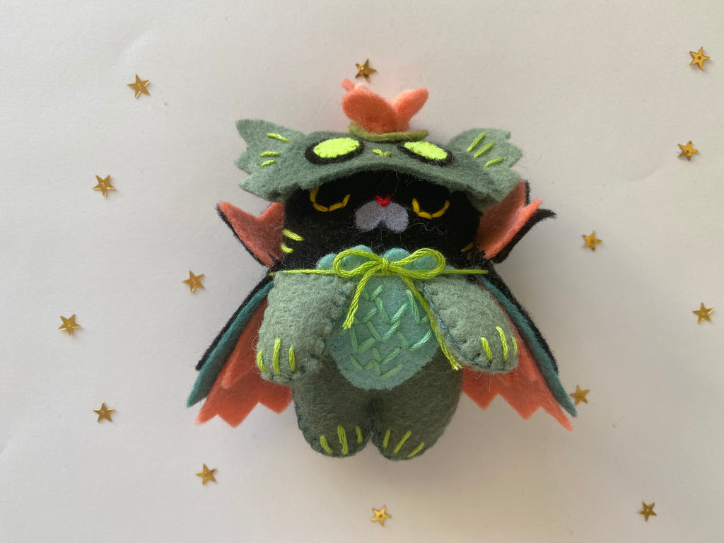 Patron de Couture Peluche Chat des marais