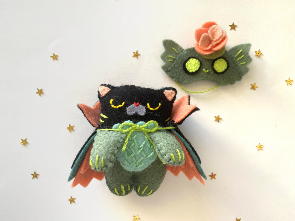 Patron de Couture Peluche Chat des marais