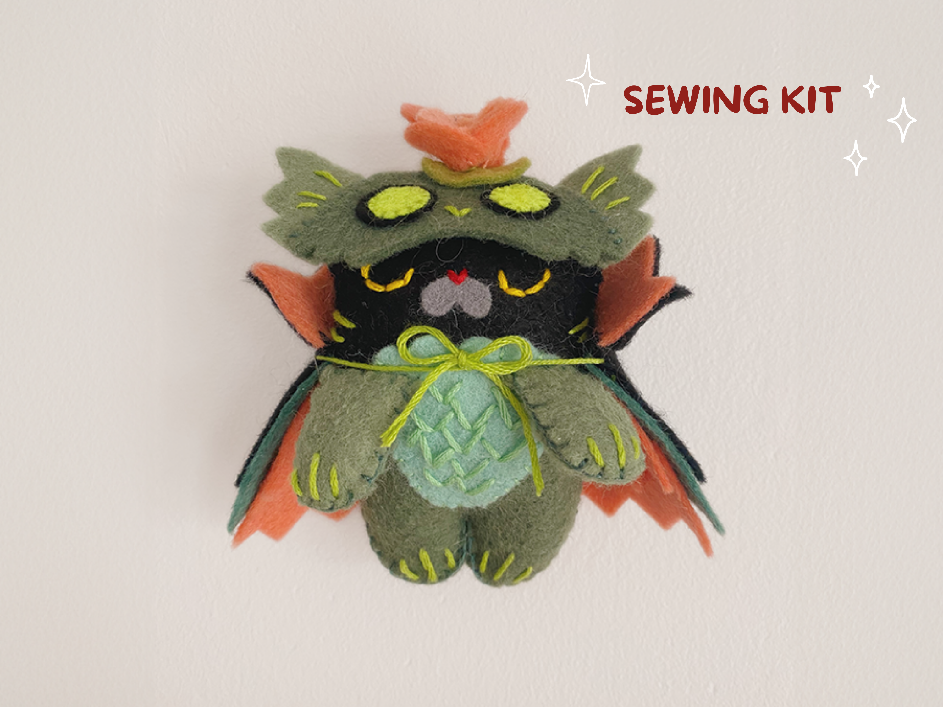 Kit de couture chat du marais