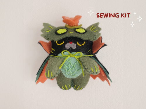 Kit de couture chat du marais