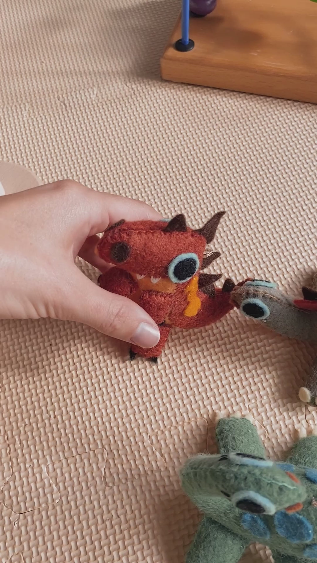 Patron de couture peluche dinosaure T-Rex