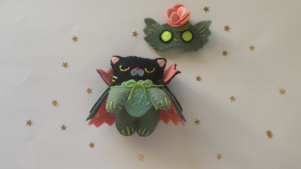 Patron de Couture Peluche Chat des marais