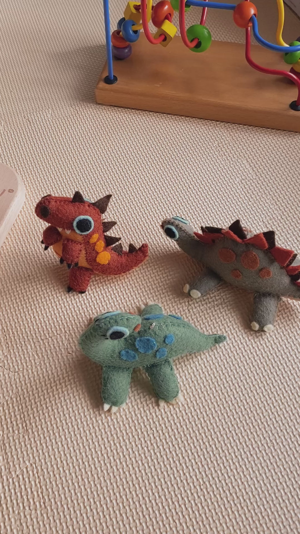 Patron Couture Peluche Dinosaure Stegosaure