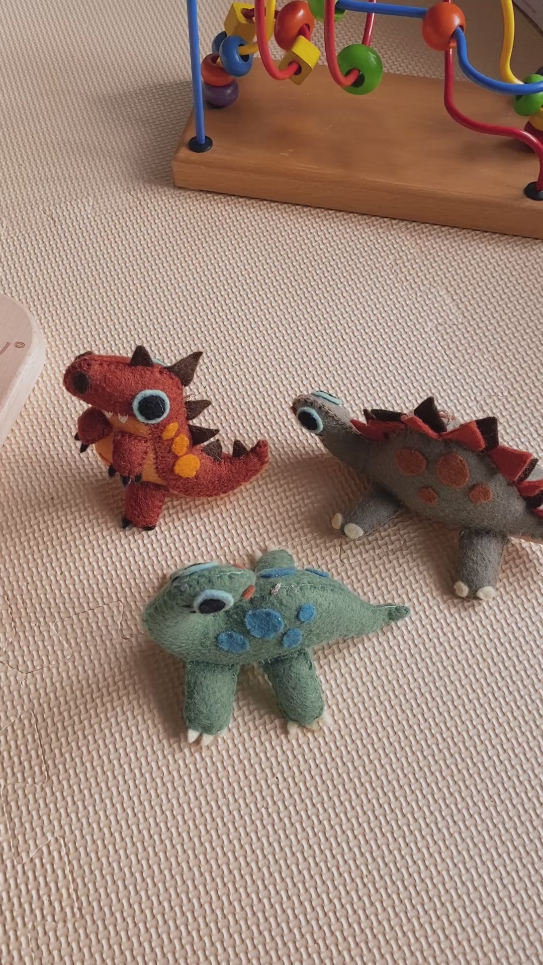 Patron Couture Peluche Dinosaure Stegosaure